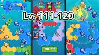 War Regions Level 111-120 Tactical Game Walkthrough