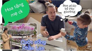 293: Đi IKEA mua giường mới cho Bon lên chức anh hai / CUỘC SỐNG PHẦN LAN