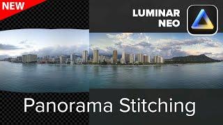 Luminar Neo Review. NEW Panorama stitching