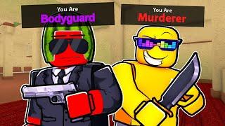 Hiring a BODYGUARD In Roblox Murder Mystery