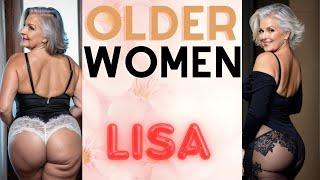 Natural Older Women OVER 60 - Fashion tips review #275 #naturalwoman