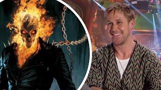 "Ghost Rider Was The Coolest!" Ryan Gosling Talks Wanting To Join the MCU | Interview