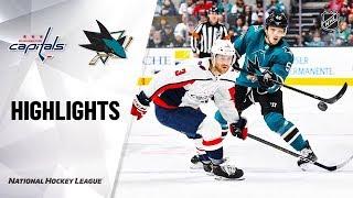 Сан-Хосе - Вашингтон / NHL Highlights | Capitals @ Sharks 12/3/19