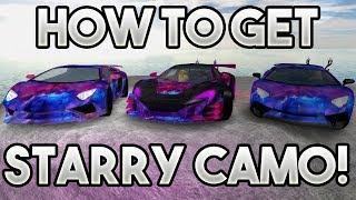 HOW TO GET STARRY CAMO! | ROBLOX: Vehicle Simulator