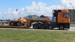 Baumaschinen  und Schwertransporte 2013 - Soeren66