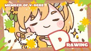 【Drawing #6 】Finally...! Hani’s palette I'll draw member of V-Dere