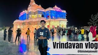A day in vrindavan| solo trip exploring the best places to visit and more ! ️ #solotrip #vrindavan