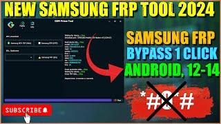  All Samsung FRP Bypass 2024 |Android 12 to 14 | Samsung Latest FRP Tool |