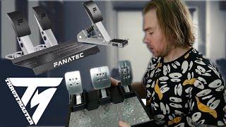 Обзор педалей FANATEC и THRUSTMASTER! T3PM, TLCM, CSL, V3