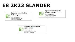 E8 2K23 SLANDER