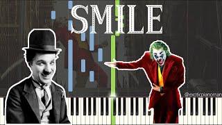 Charlie Chaplin - Smile | Joker OST From the movie Joker 2019 (Solo Jazz Ballad Piano Synthesia)