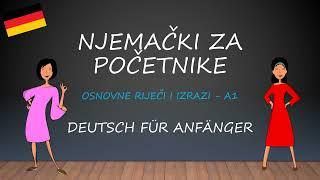 Njemački jezik za početnike A1 | Osnove njemačkog jezika sa primjerima i prevodom - Njemacki Online