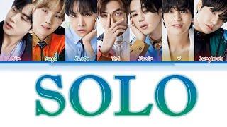 How Would BTS Sing "SOLO' By BLACKPINK (FANMADE)