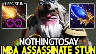 NOTHINGTOSAY [Sniper] Imba Assassinate Stun with Scepter Build Dota 2