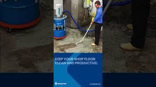 The Exair 6198 55-Gallon Chip Trapper System is the perfect solution for removing chips