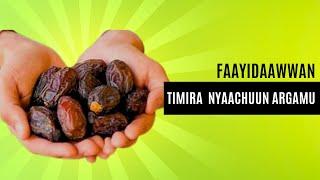 TIMIRA NYAACHUUN MAAL FAYYADA?