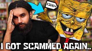 I GOT SCAMMED AGAIN! On These Bootleg Spongebob Toys..