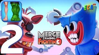 ⭐Merge Ragdoll Fighting⭐ Walkthrough Gameplay Part 2 Merge DNA Fight And Win (Android-iOS)