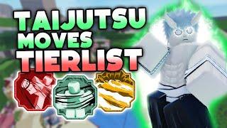 TAIJUTSU ART *WORST TO BEST* TIERLIST! | Shinobi Life 2