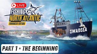 LIVE Fishing North Atlantic 'The Beginning' Gameplay