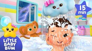 What Is That Sound? - I Hear Thunder | 15 mins of Relaxing Songs | Little Baby Bum