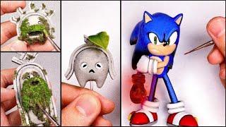 Create Sonic (Glitch Arm) & Koco with Clay / Sonic Frontiers [kiArt]