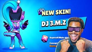 NEW DJ 3.M.Z SKIN is OP! | Brawl Stars