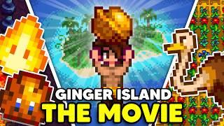 I Played 100 (minus 23) Days Trapped on Ginger Island | FULL MOVIE