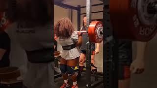 This woman has the heaviest squat in history