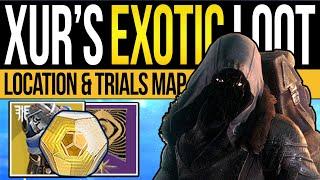 Destiny 2 | XUR LOCATION TODAY & NEW EXOTICS! DLC Changes, Inventory & Where is Xur | 8th May