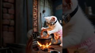  Kitten Smashed Fridge for "Gold" to Buy a Game Console Almost Got Dad Arrested!