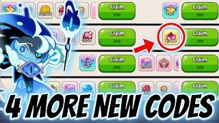 4 NEW CRK CODES  Redeem Now in Cookie Run Kingdom!