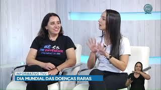 Entrevista com Aline J. e Tamires R. sobre o Dia Mundial das Doenças Raras(INFORMATIVO TVU-28/02/24)