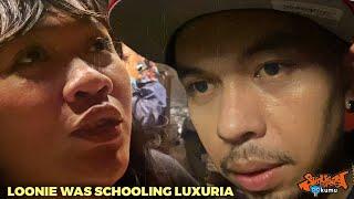 Loonie Was Schooling Luxuria 1 Month Before The AKT Battle At Sunugan | Listen To What He Said