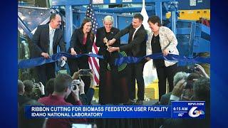 INL Holds Ribbon Cutting for Biomass Feedstock User Facility