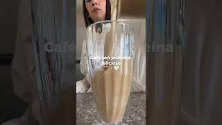 Café con proteína deliciosooo  #recetas #cafe #café #recetasfaciles