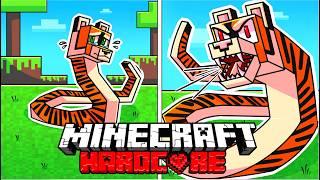 I Survived 1000 DAYS as a SNAKE in HARDCORE Minecraft! - Tiger Mobs Compilation