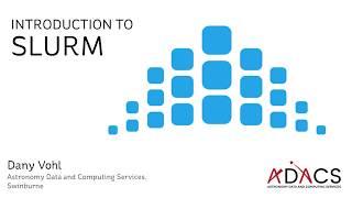 Introduction to Slurm (Part 1) — Introduction