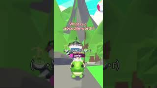 What is it worth?? #adoptmeroblox #roblox #shortvideo #shorts #crocodile #shorts