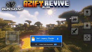 Best Realistic Shader For MCPE 1.21.51+ || Azify Revive Ultra Shader For Minecraft PE 1.21.50+