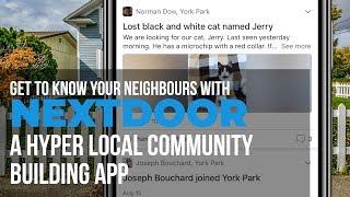 How the Nextdoor App Helps Build Communities in Canada