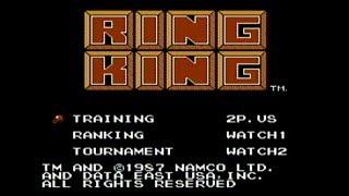 Ring King (Data East, 1987) - NES Gameplay