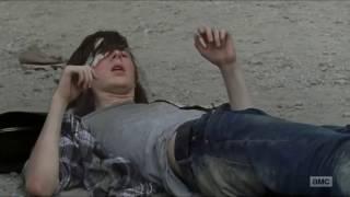 The Walking Dead 7x07 Carl Kills Two Of Negan's Men