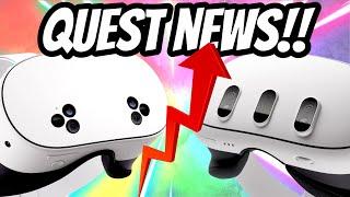 QUEST 3 NEWS: Selling OUT!! New 3S Details, Specs & MORE