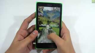 Nokia XL In Depth Game Review Playing Danger Dash & Temple Run OZ