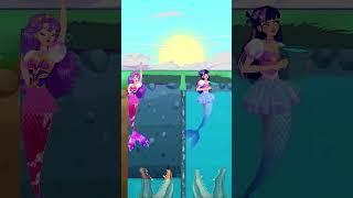 Don't be Greedy (NEW)  Good vs Bad Mermaid Princess #shorts #FairyTalesShorts #fairytales