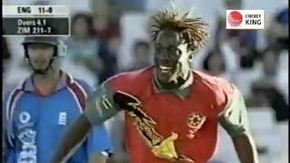 Henry Olonga 6 for 19 demolished England in Cape town 2000