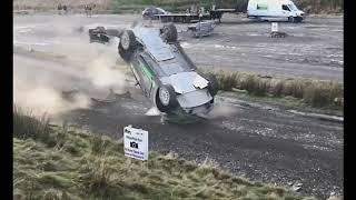 wrc Wales 2017 Yazeed Al-Rajhi Crash