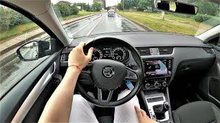 2018 Skoda OCTAVIA Ambition Business 1.6l 116HP - POV Test Drive & Fuel consumption check