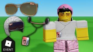 3X FREE ITEMS! How to get DISCO BALL HELMET, SUNGLASSES & CASETTE PLAYER in BEBE EVENT on ROBLOX!